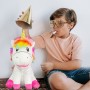 how to personalize unicorn plush toy gift for kids