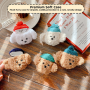 personalised in plush airpod case