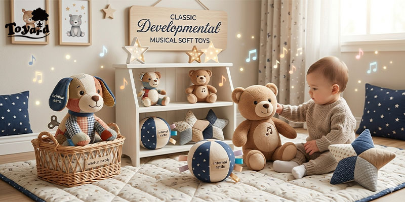 Classic Developmental Musical Soft Toys