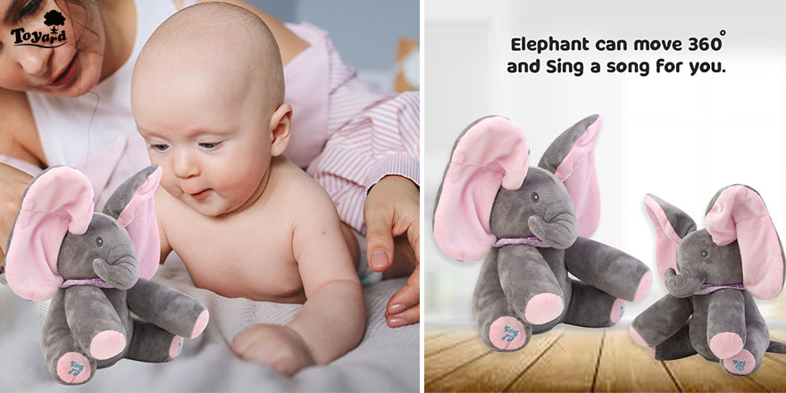 where to buy Peek a boo singing elephant