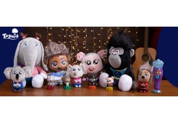 Features and Details of Sing 2 Plush Family